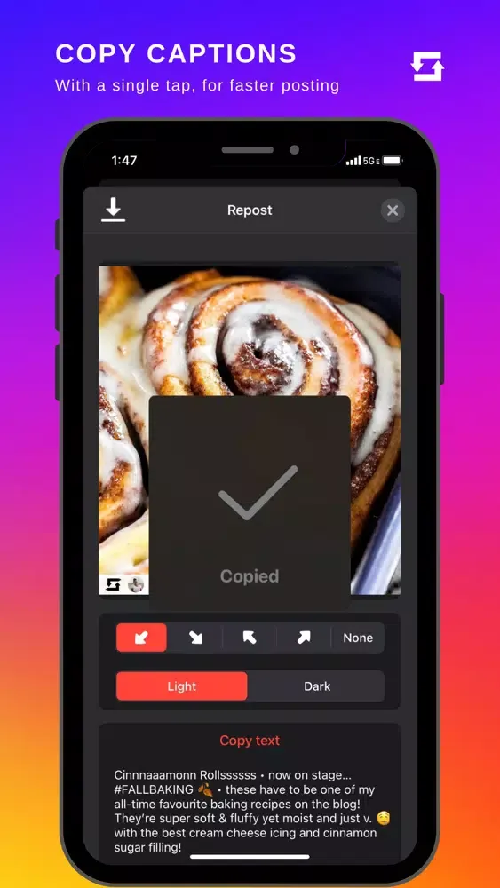 Best Repost for Instagram Screenshots