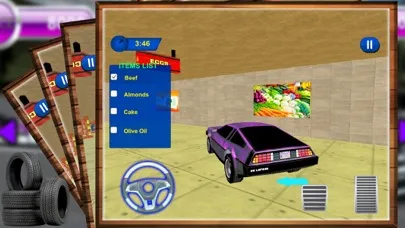 Screenshot di Car Drive Thru Supermarket – 3D Driving Simulator