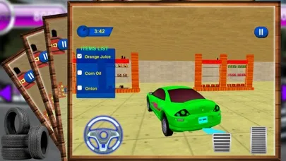 Screenshot di Car Drive Thru Supermarket – 3D Driving Simulator