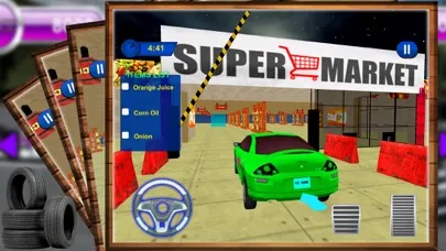 Screenshot di Car Drive Thru Supermarket – 3D Driving Simulator
