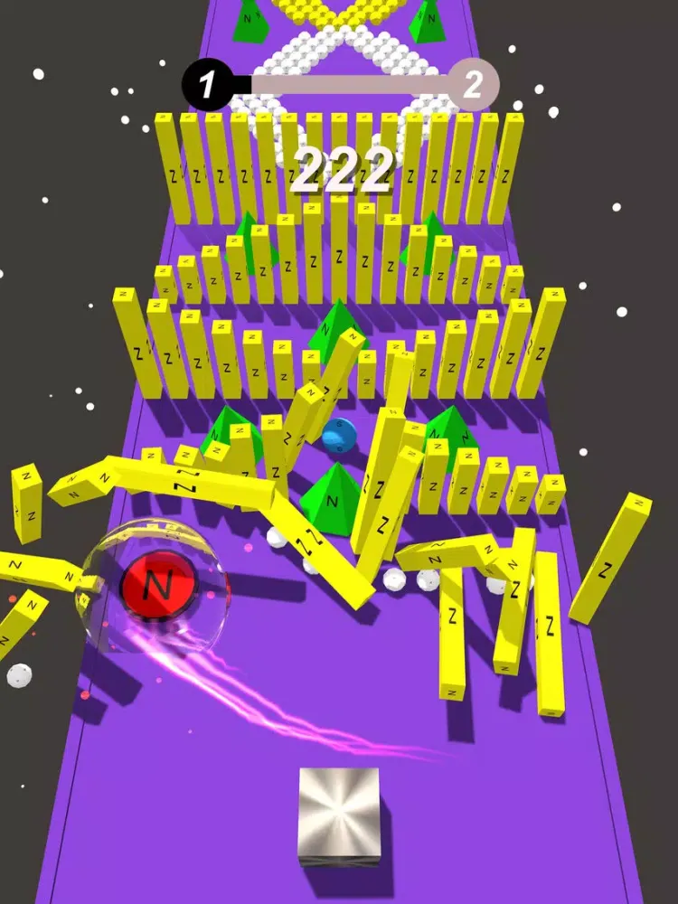 magnet ball color bump 3D iPad  스크린샷