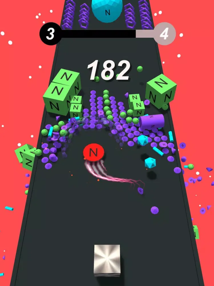 magnet ball color bump 3D iPad  스크린샷