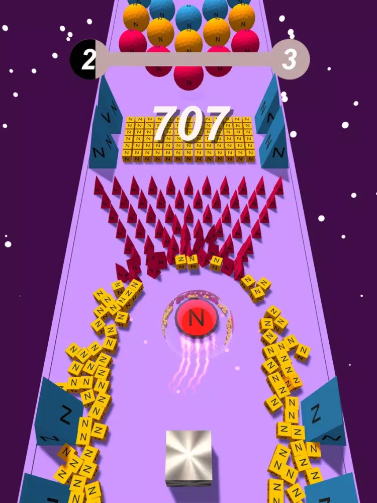 magnet ball color bump 3D iPad  스크린샷