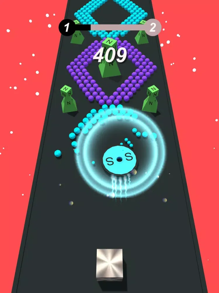 magnet ball color bump 3D iPad  스크린샷