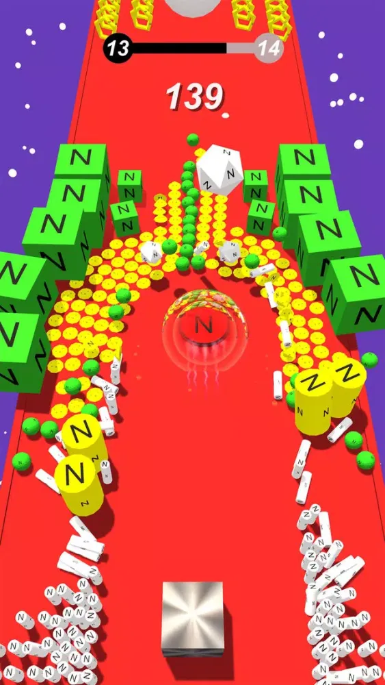 magnet ball color bump 3D 스크린샷