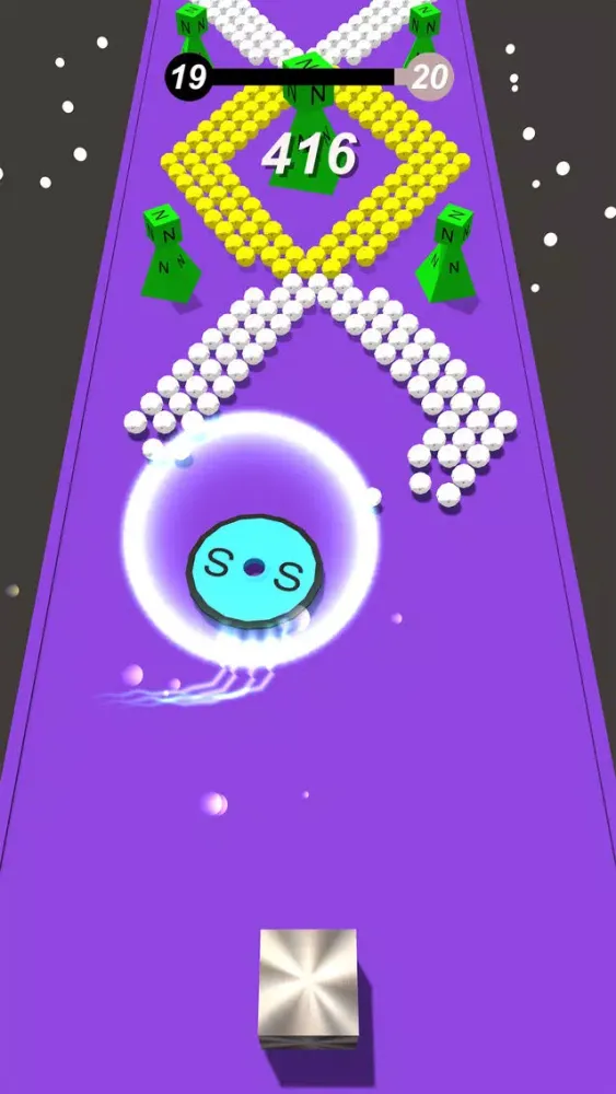 magnet ball color bump 3D 스크린샷