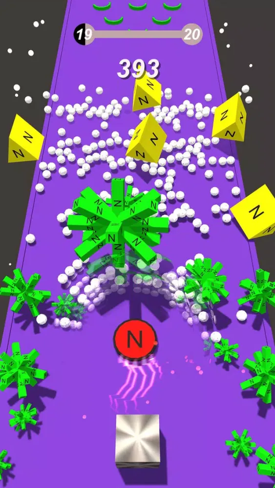 magnet ball color bump 3D 스크린샷