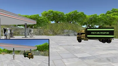 Capturas de tela do OffRoad Police Bike Transport – Motorbike Driving