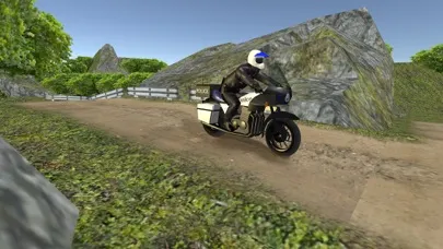 Capturas de tela do OffRoad Police Bike Transport – Motorbike Driving