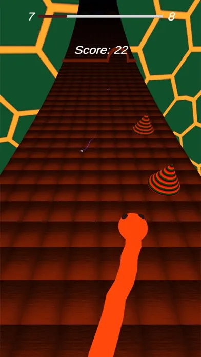 Capturas de tela do Color snake 3D