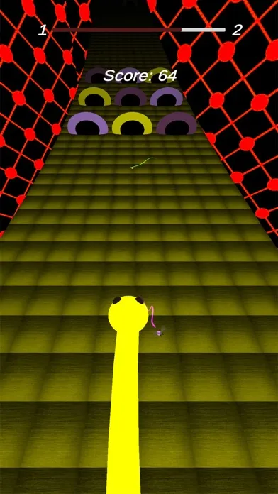 Capturas de tela do Color snake 3D
