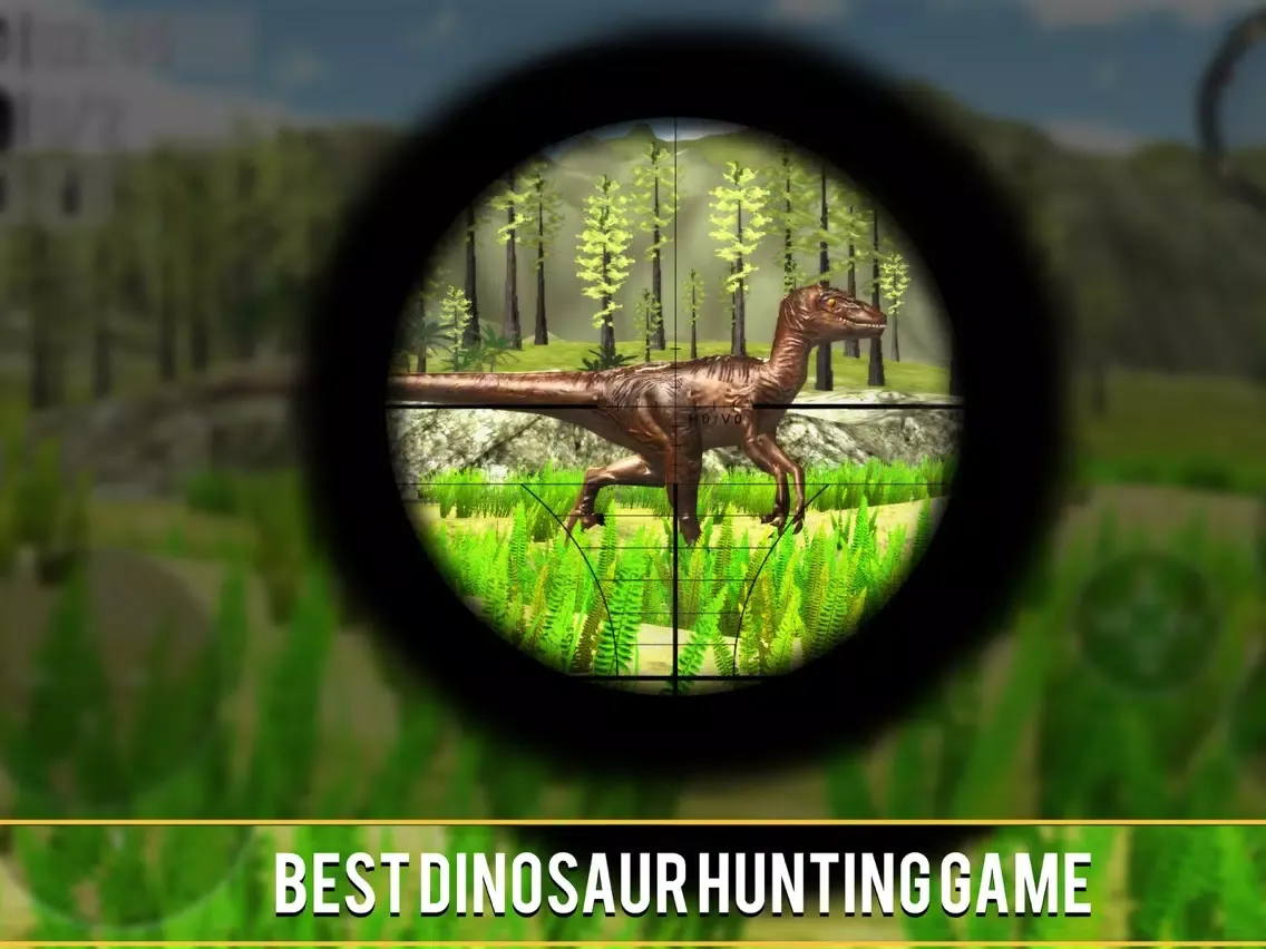 Zrzuty ekranu Dino Hunt-er Reloaded - Deadly Velociraptor Sniper iPad 