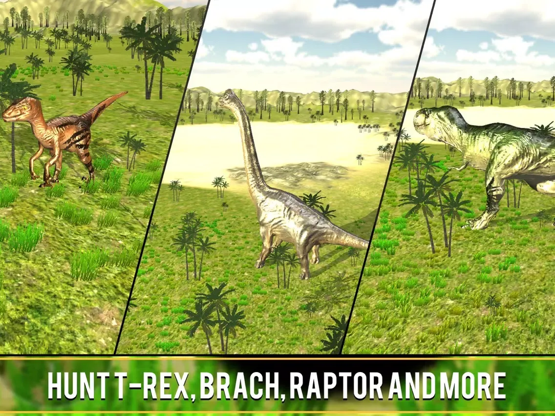Zrzuty ekranu Dino Hunt-er Reloaded - Deadly Velociraptor Sniper iPad 