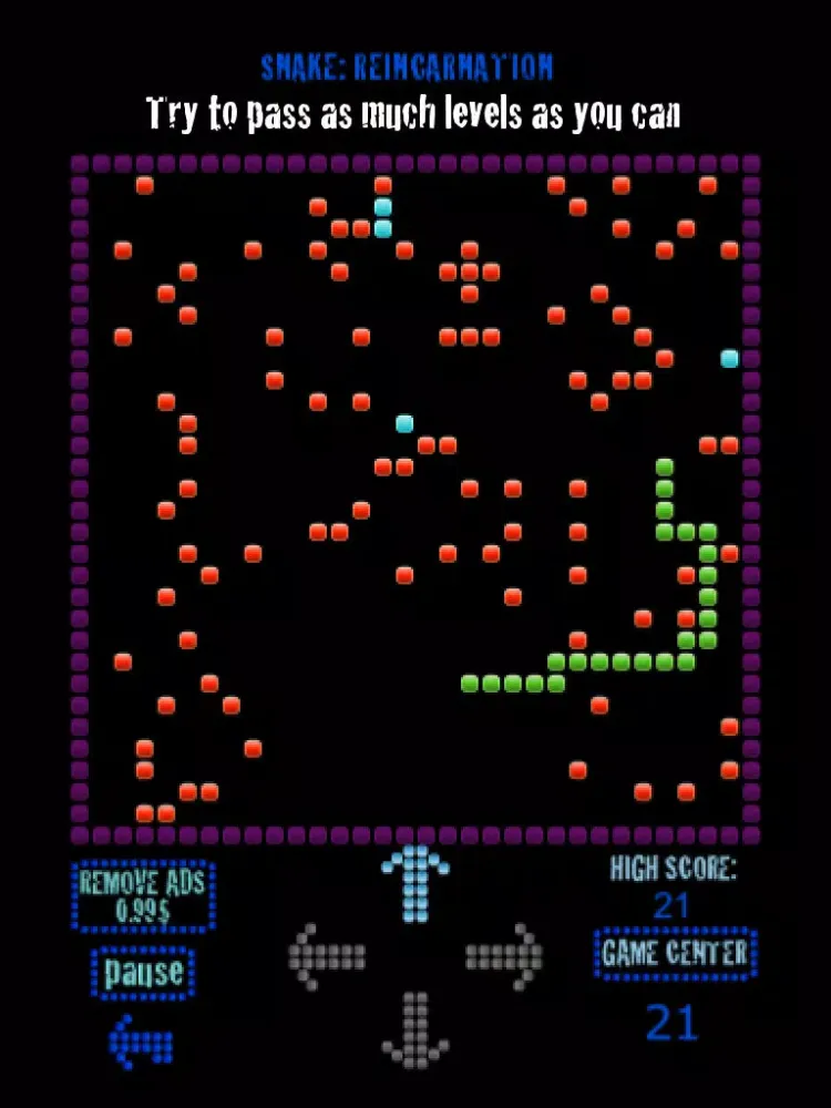 Capturas de pantalla de +Snake+ iPad 