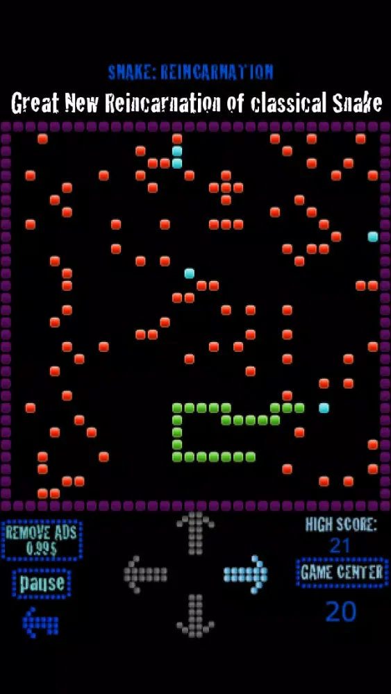 Capturas de pantalla de +Snake+