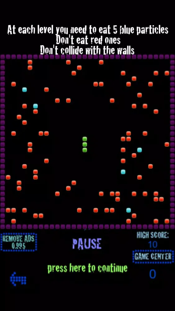 Capturas de pantalla de +Snake+