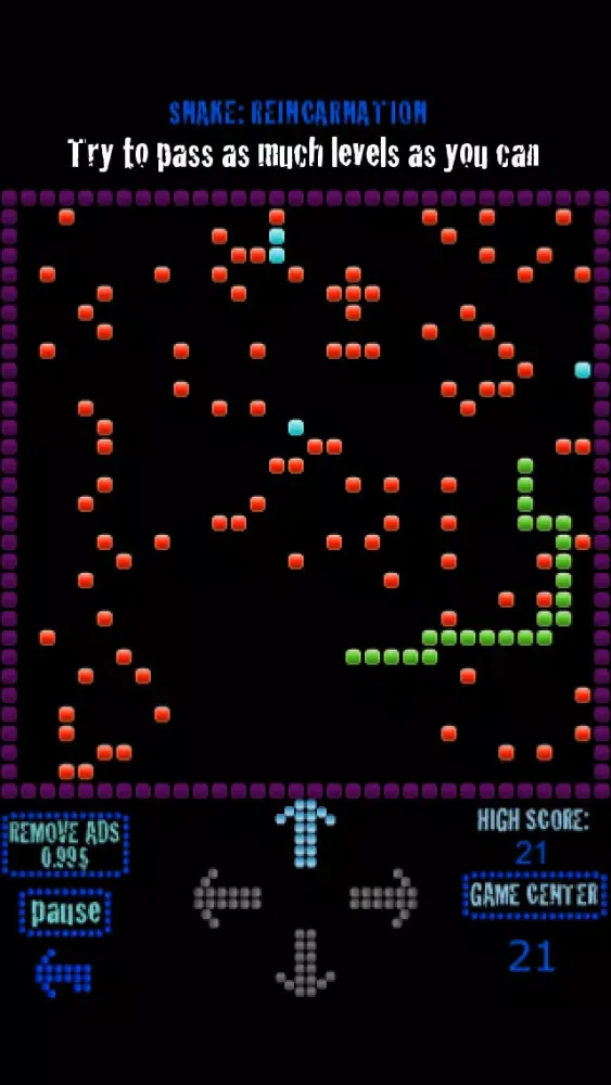 Capturas de pantalla de +Snake+