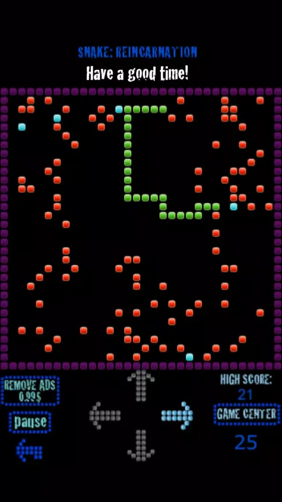 Capturas de pantalla de +Snake+