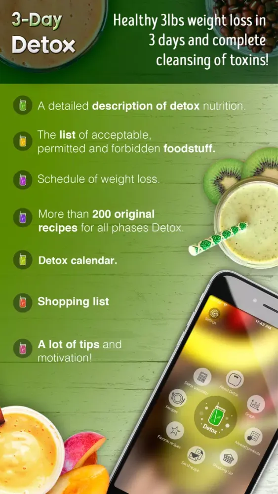 3-Day Detox - Healthy 3lbs weight loss in 3 days and complete cleansing of toxins! Screenshots