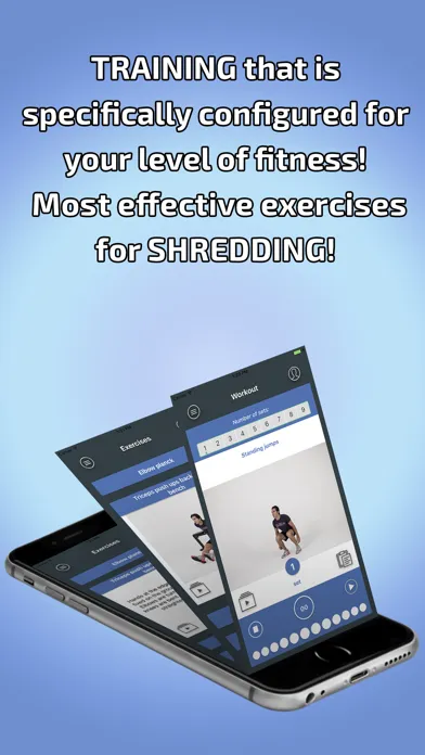 Zrzuty ekranu Shred PRO + Nutrition Plan!