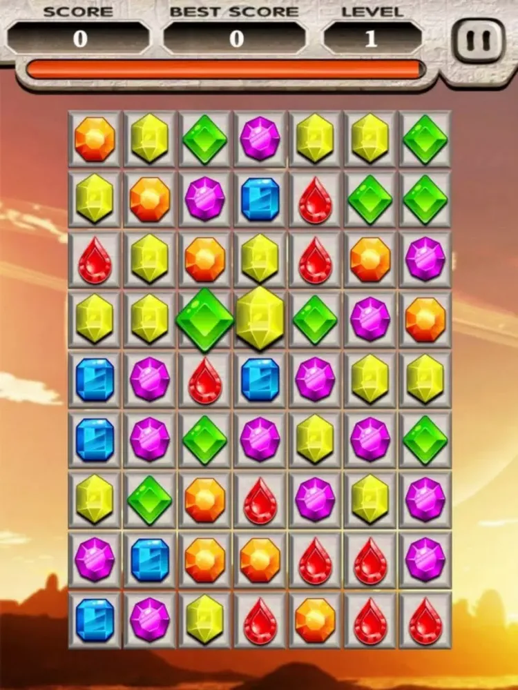 Captures d'écran de New Jewel 2017 - Match3 game iPad 