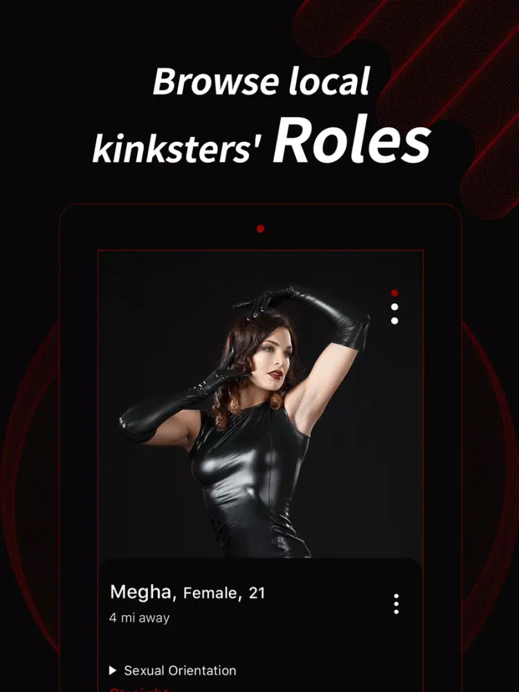 Feter: Date BDSM, Kink, Fetish iPad  Screenshots