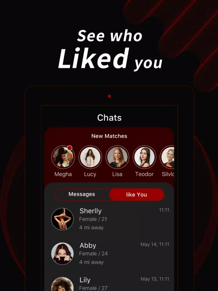 Feter: Date BDSM, Kink, Fetish iPad  Screenshots