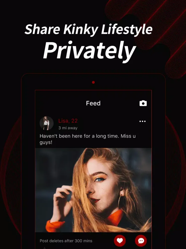 Feter: Date BDSM, Kink, Fetish iPad  Screenshots