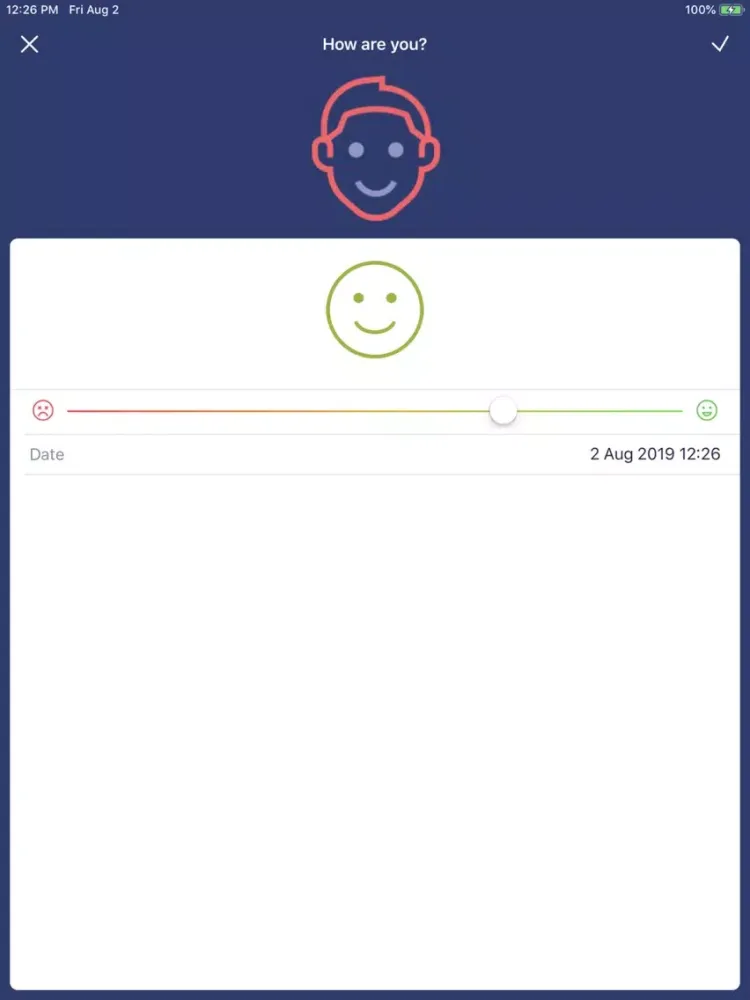 Screenshot di Blood Pressure app BP Checker iPad 