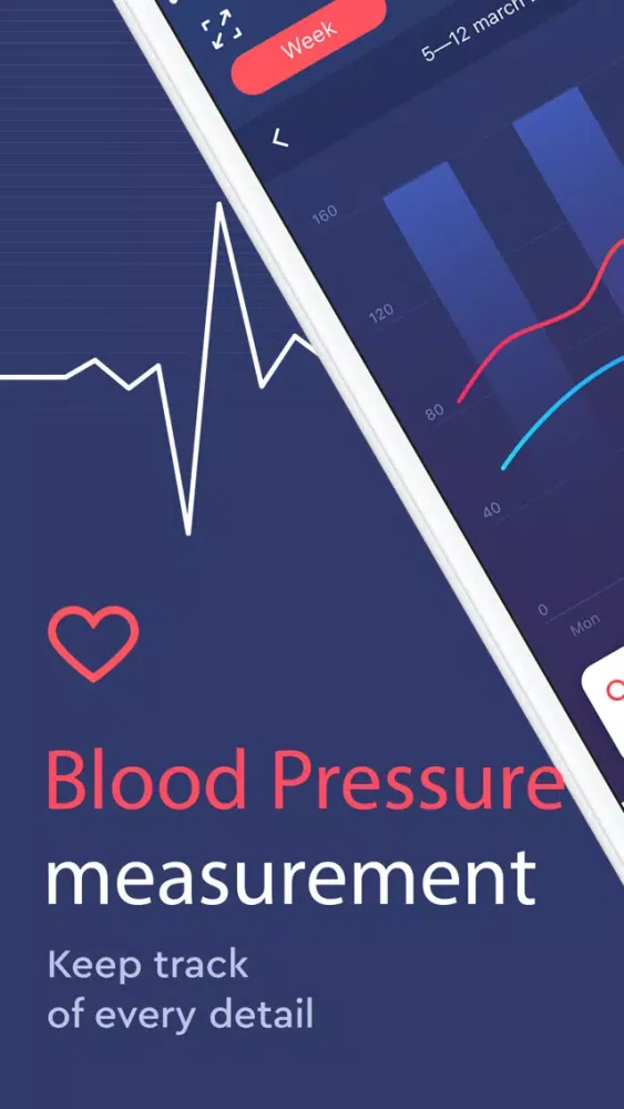 Screenshot di Blood Pressure app BP Checker