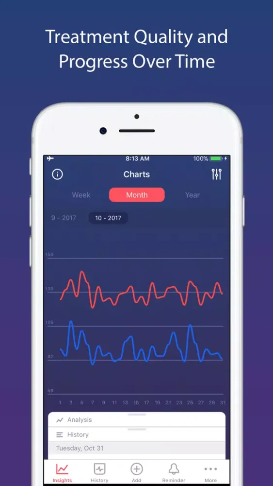Screenshot di Blood Pressure app BP Checker