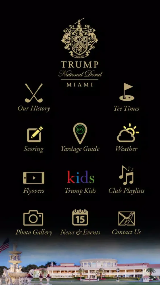 Capturas de pantalla de Trump National Doral, Miami