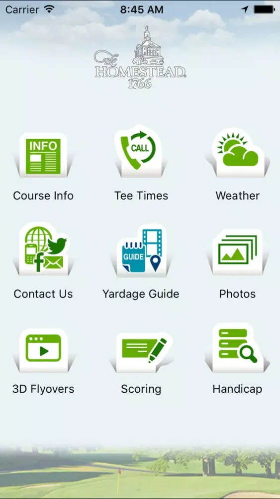 Ảnh chụp màn hình của The Homestead Old Course