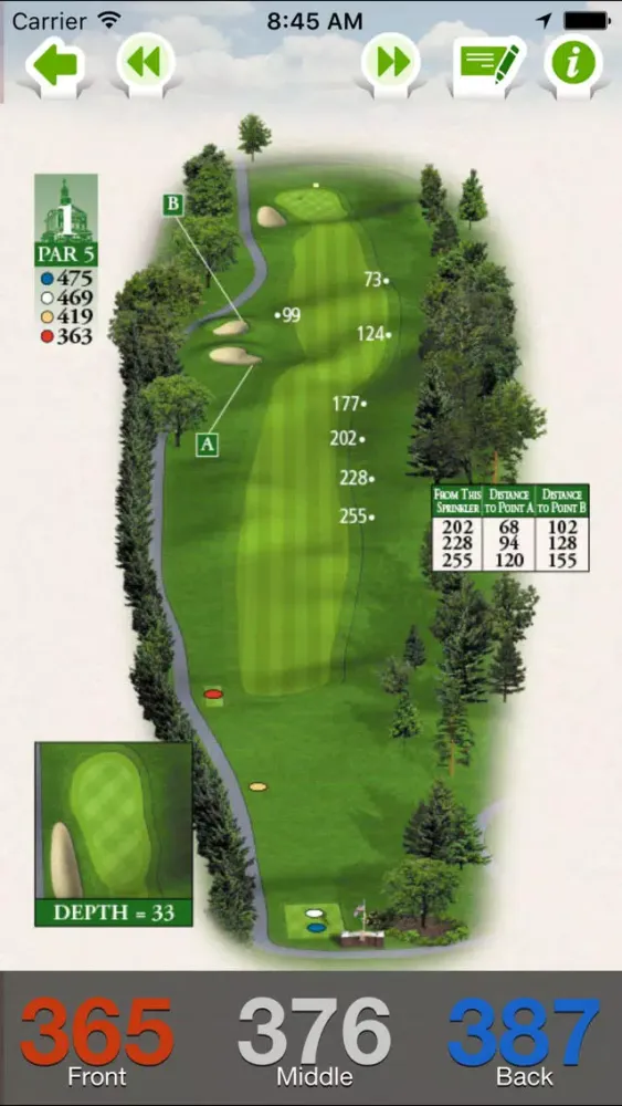 Ảnh chụp màn hình của The Homestead Old Course