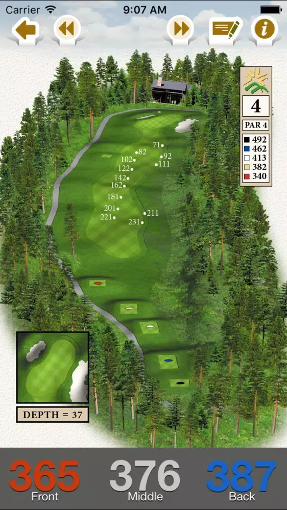 ภาพหน้าจอของ Rope Rider Golf Course