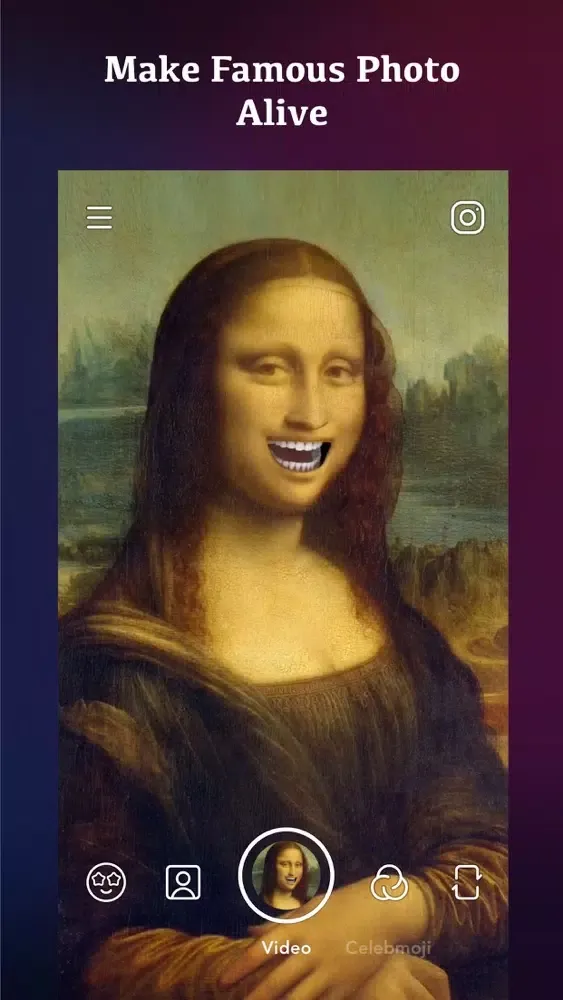Captures d'écran de Voice Changer:Celebrity Emoji