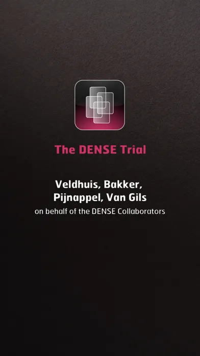 Tangkapan skrin DENSE Trial