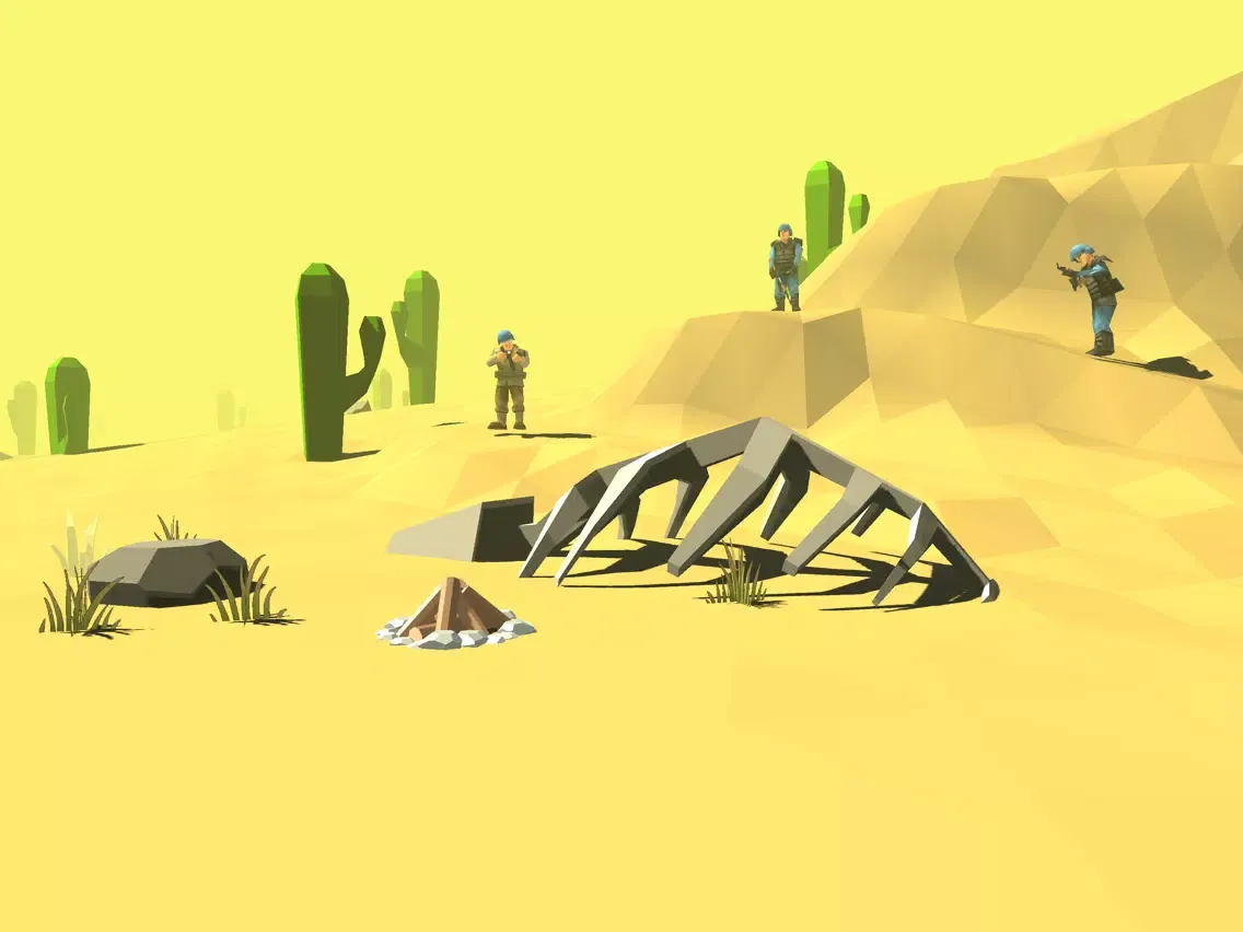 Скриншоты Blocky Desert Apex Strike 2019 iPad 