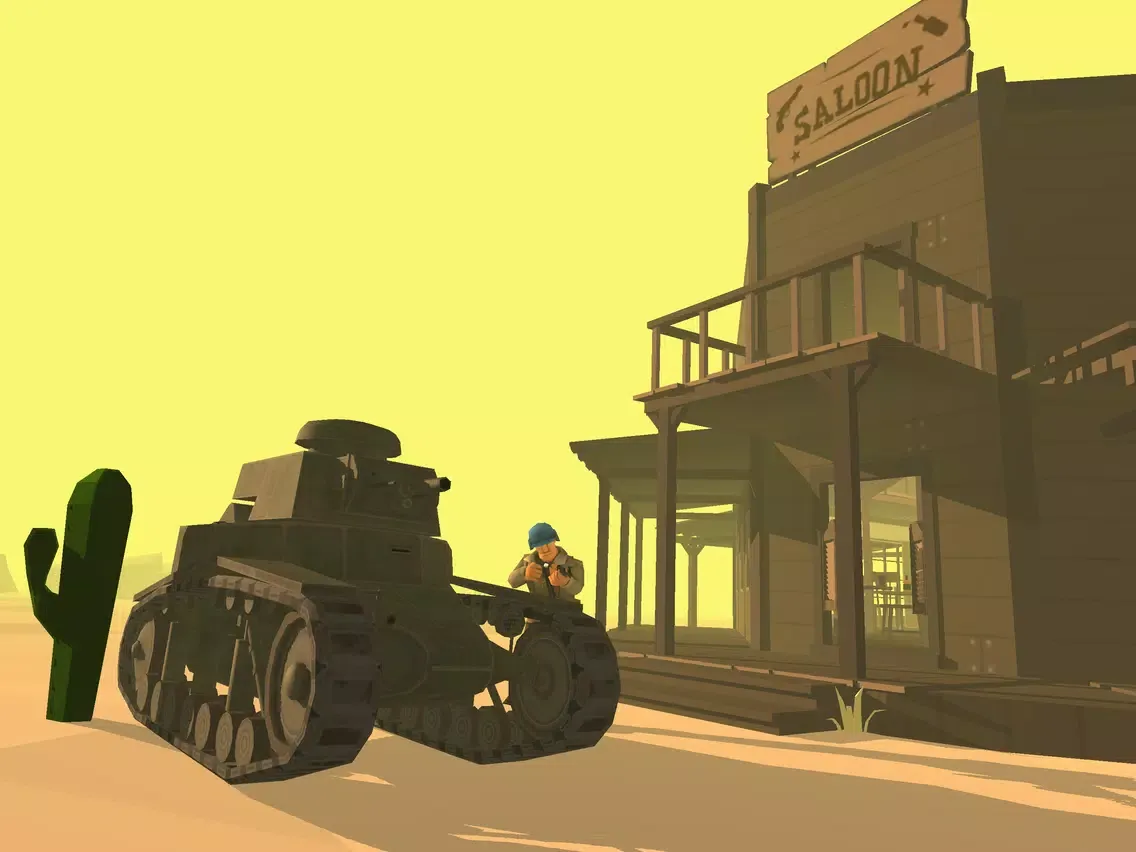 Скриншоты Blocky Desert Apex Strike 2019 iPad 
