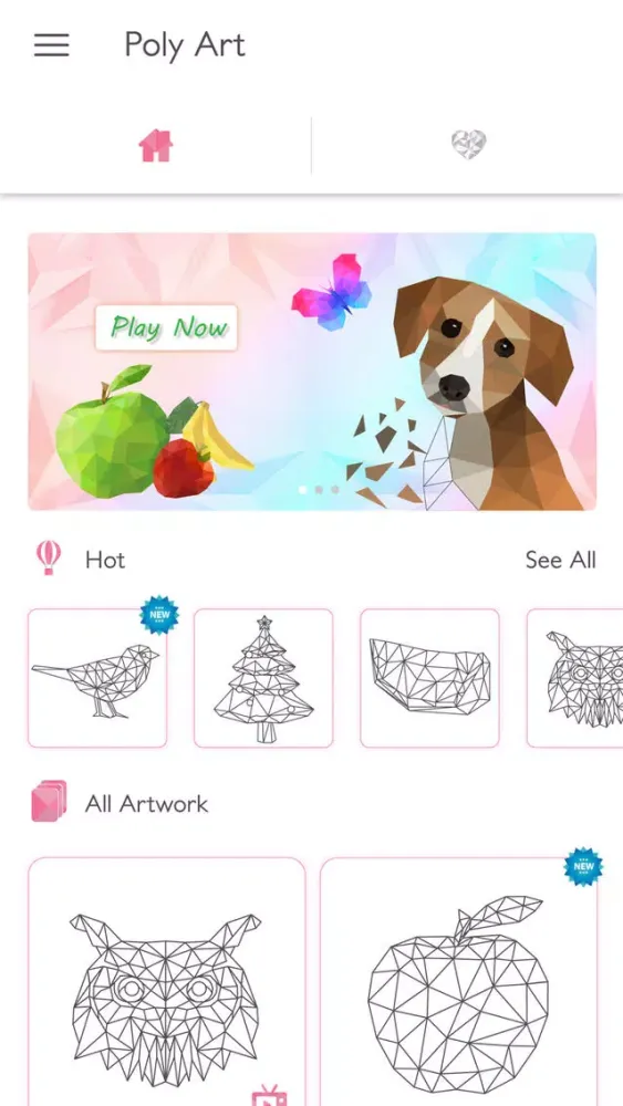Скриншоты Low Poly Art - Color by Number