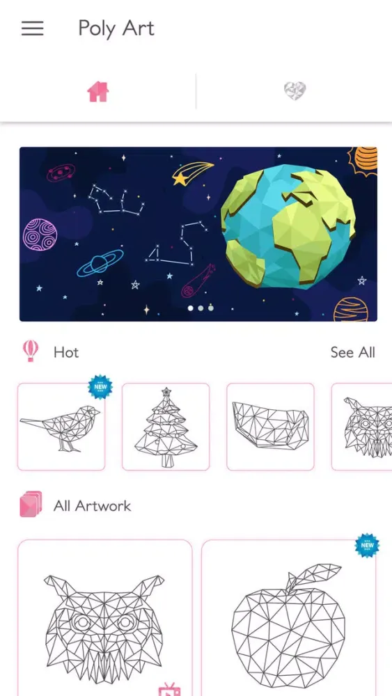 Скриншоты Low Poly Art - Color by Number