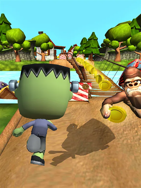 Subway Safari Monsters iPad  스크린샷