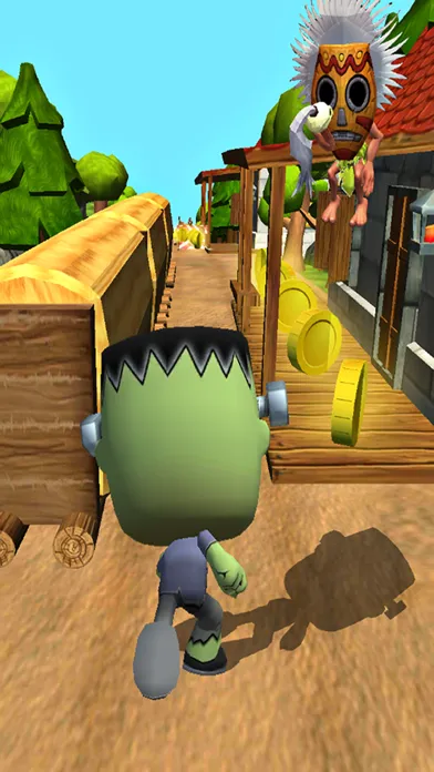 Subway Safari Monsters 스크린샷