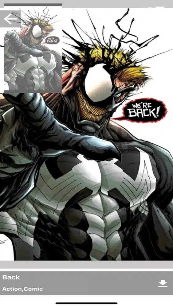 Captures d'écran de Black Webbed Hero Wallpapers