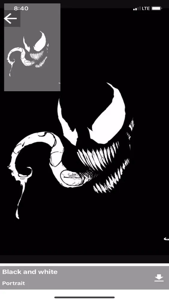 Captures d'écran de Black Webbed Hero Wallpapers
