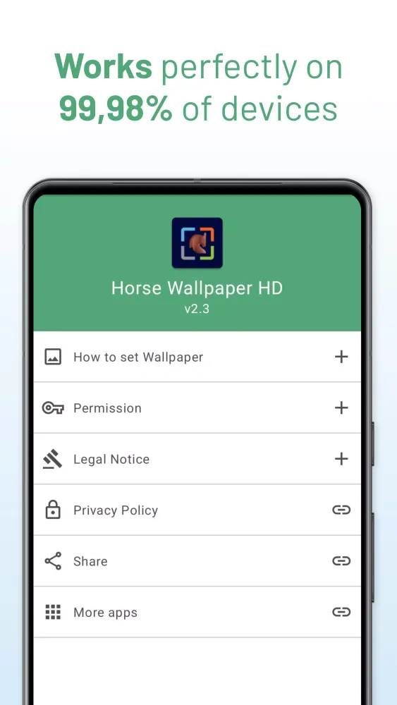 Horse Wallpaper HD سکرین شاٹس