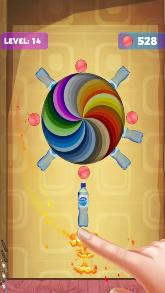 تصاویر Bottle Hit Challange