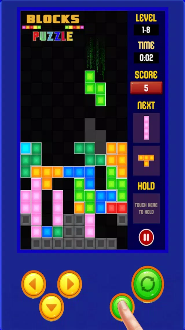 Tangkapan skrin Block Colors Puzzle - Classic