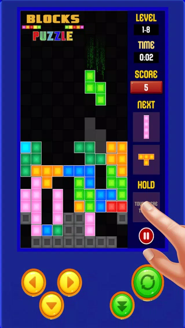 Tangkapan skrin Block Colors Puzzle - Classic