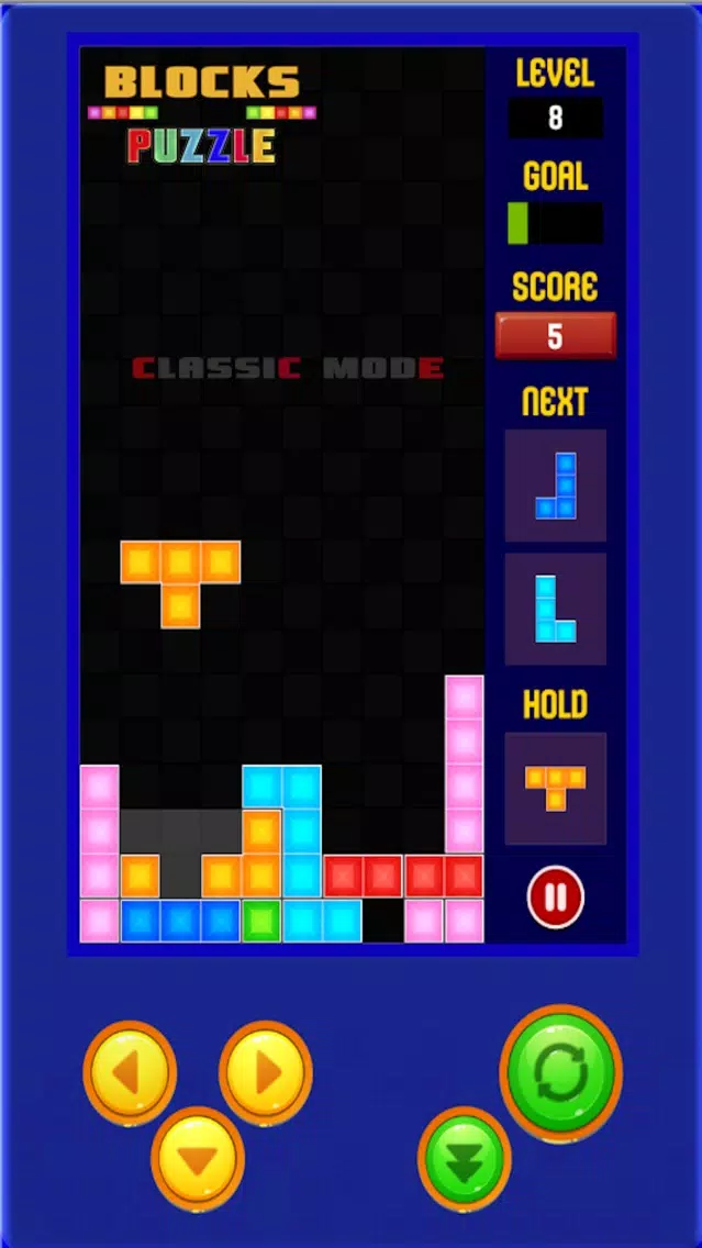 Tangkapan skrin Block Colors Puzzle - Classic